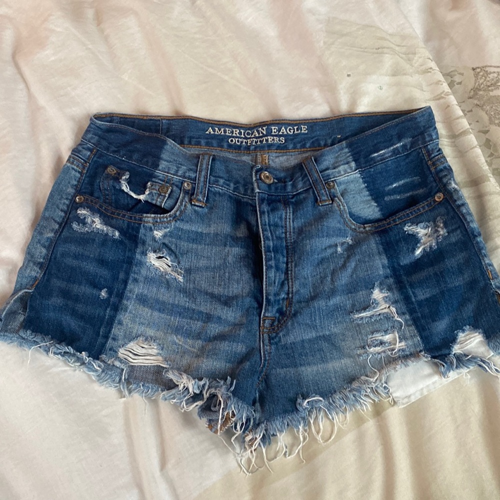 American Eagle Vintage High Rise Festival Shorts